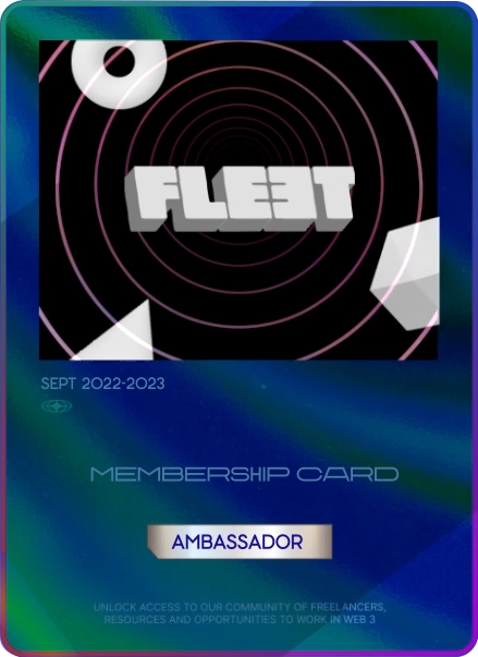 ambassador card